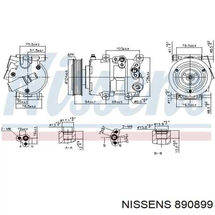 Купити 97701D3300 Hyundai/Kia Компресор кліматичної установки