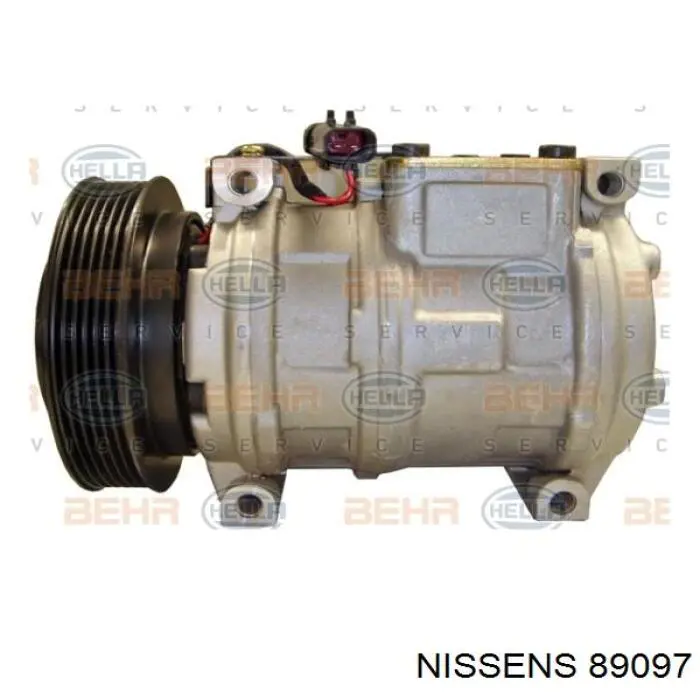 89097 Nissens Компресор холодоагенту