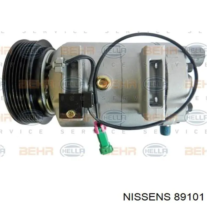 Компресор системи кондиціювання Nissens 89101 ціна, від 312.68 USD
