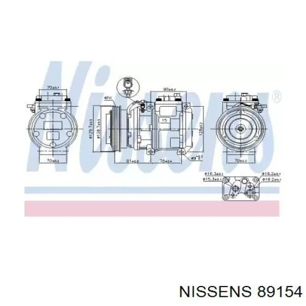97701FD100R MSG Rebuilding Компресор холодоагенту