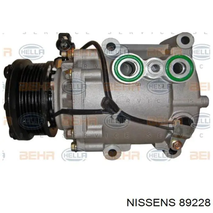 89228 Nissens Компресор холодоагенту