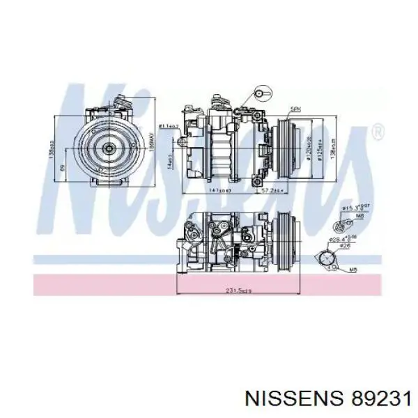 Насос кондиціонера Lucas ACP288