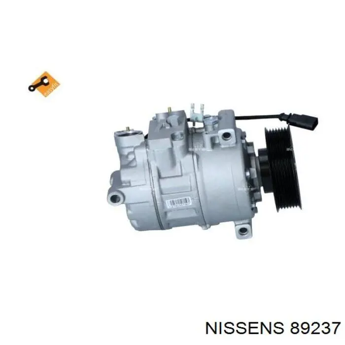 Купити 89237 Nissens Компресор кліматичної установки