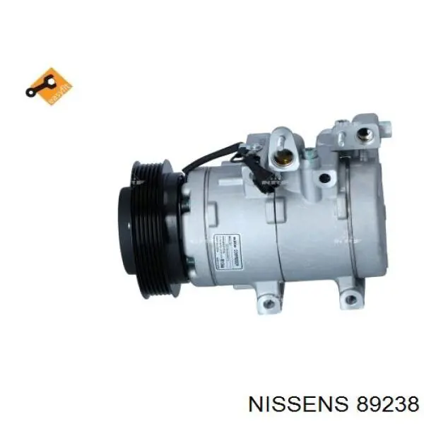 89238 Nissens Компресор холодоагенту