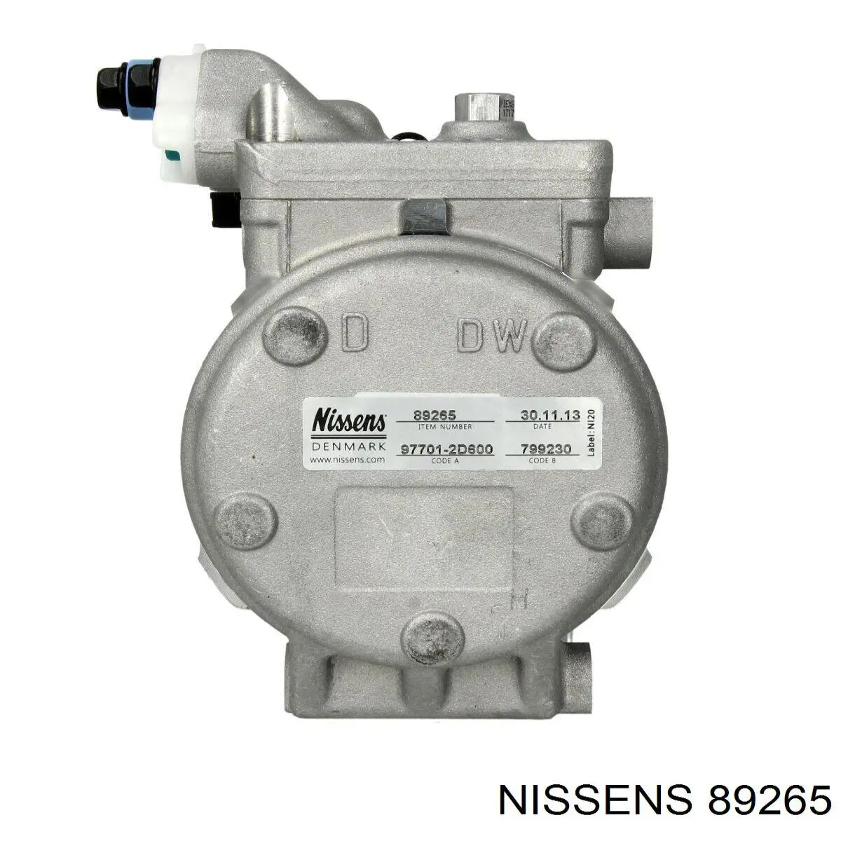 Компресор системи кондиціювання Nissens 89265 ціна, від 200.12 USD