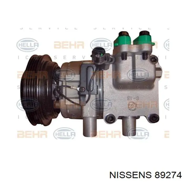89274 Nissens Компресор холодоагенту