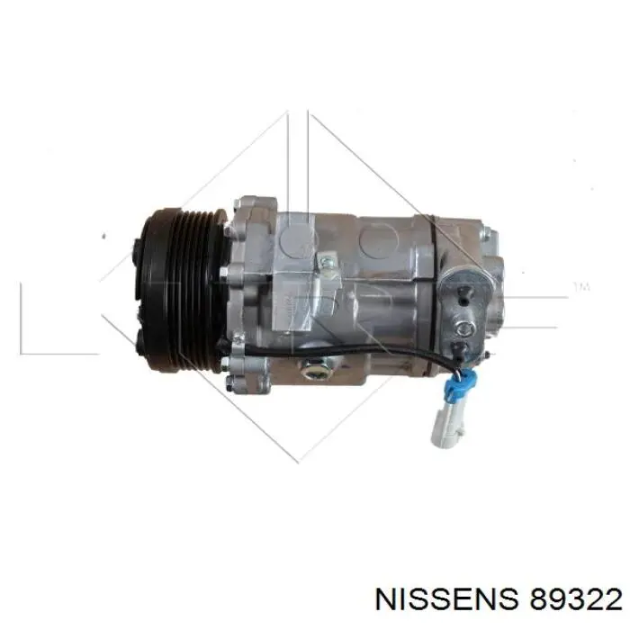 Компресор кондиціонера 93176877 Opel