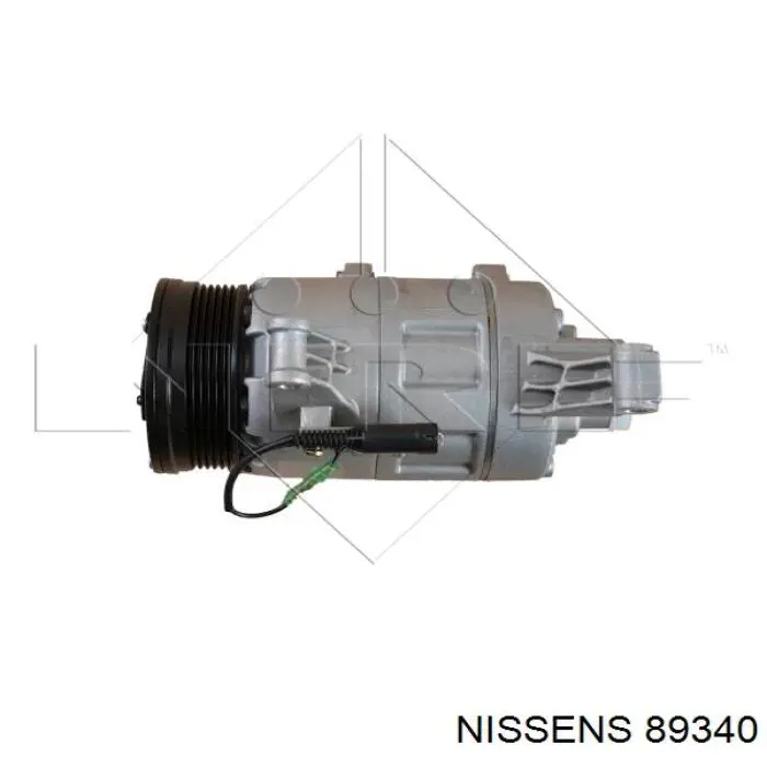 89340 Nissens Компресор холодоагенту
