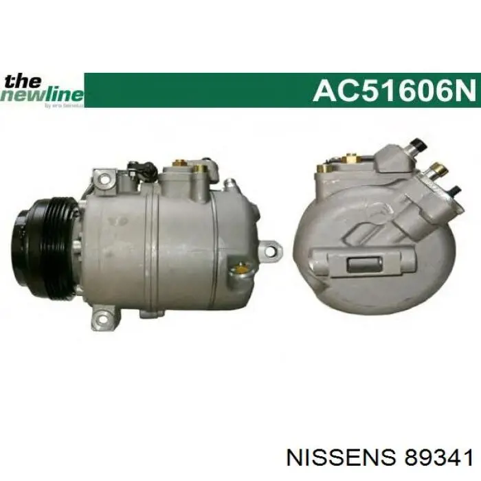 Компресор кондиціонера 89341 Nissens