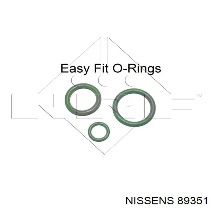 Компресор кондиціонера 89351 Nissens