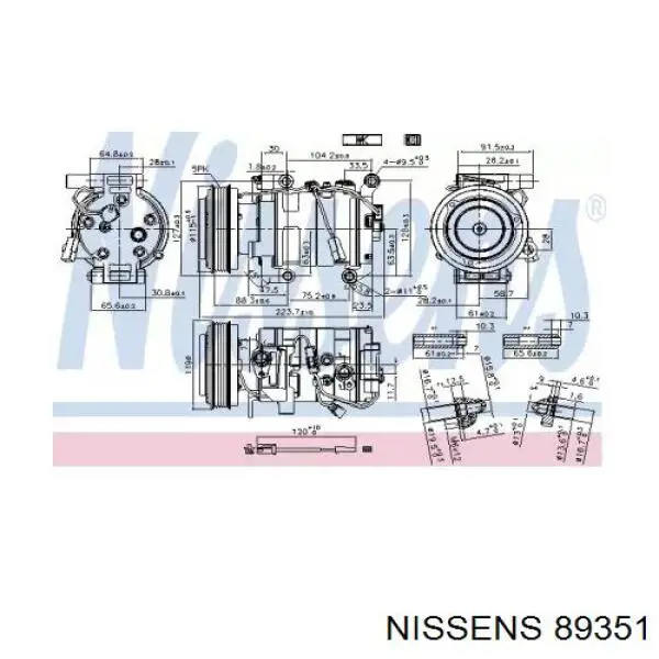 Компресор кондиціонера KTT090353 Thermotec