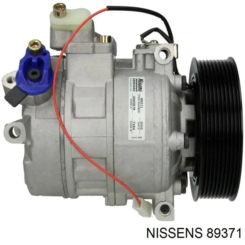 89371 Nissens Компресор холодоагенту