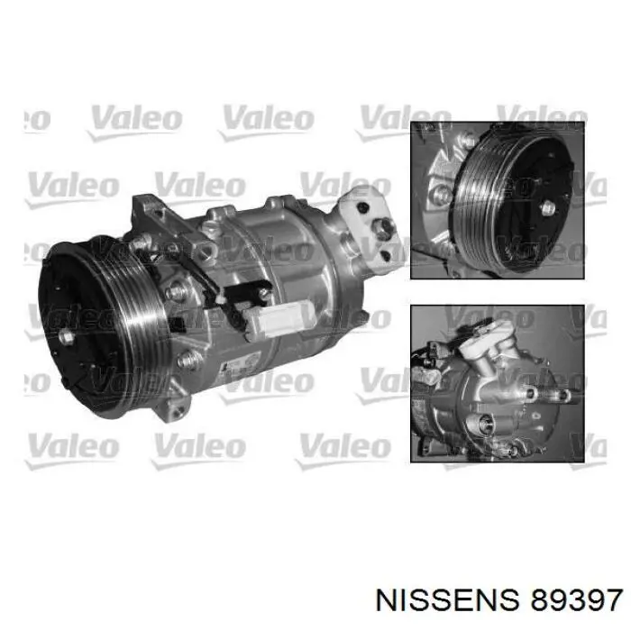 Насос кондиціонера VALEO 5060410076