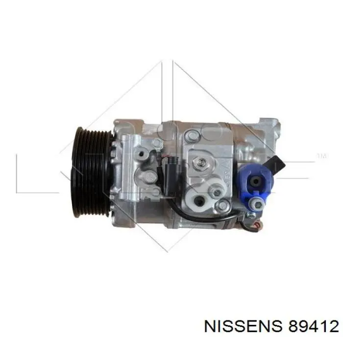 89412 Nissens Компресор холодоагенту