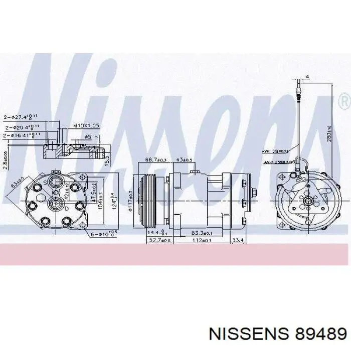 Компресор системи кондиціювання Renault (RVI) 7700300462 ціна, від 232.64 USD