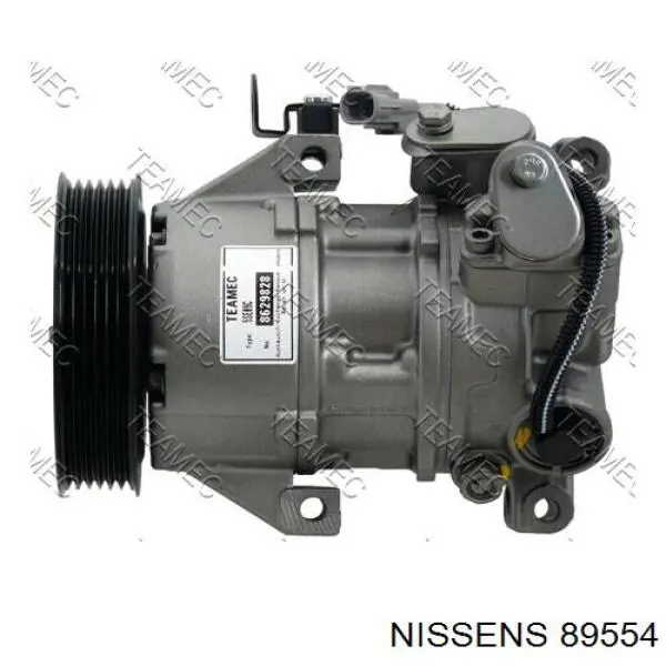 Купити 89554 Nissens Компресор кліматичної установки