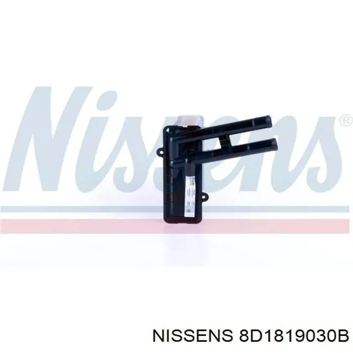 8D1819030B Nissens Радіатор опалювача салону
