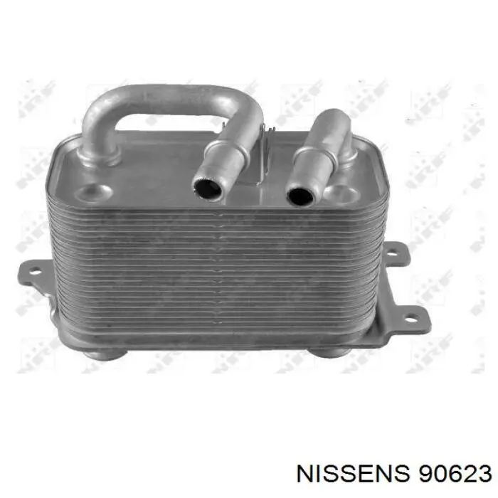 Радіатор охолодження, АКПП 90623 Nissens