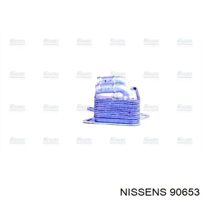 Радіатор охолодження, АКПП 90653 Nissens