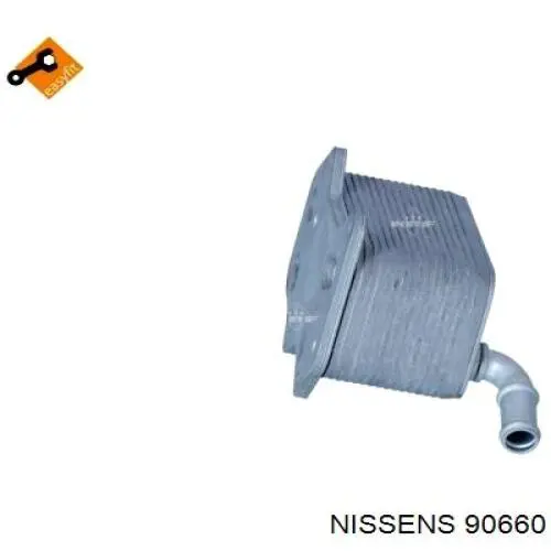 90660 Nissens радіатор масляний (холодильник, під фільтром)