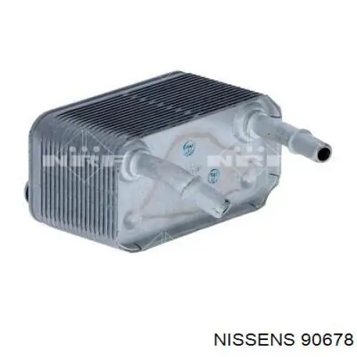 Радіатор охолодження, АКПП 90678 Nissens