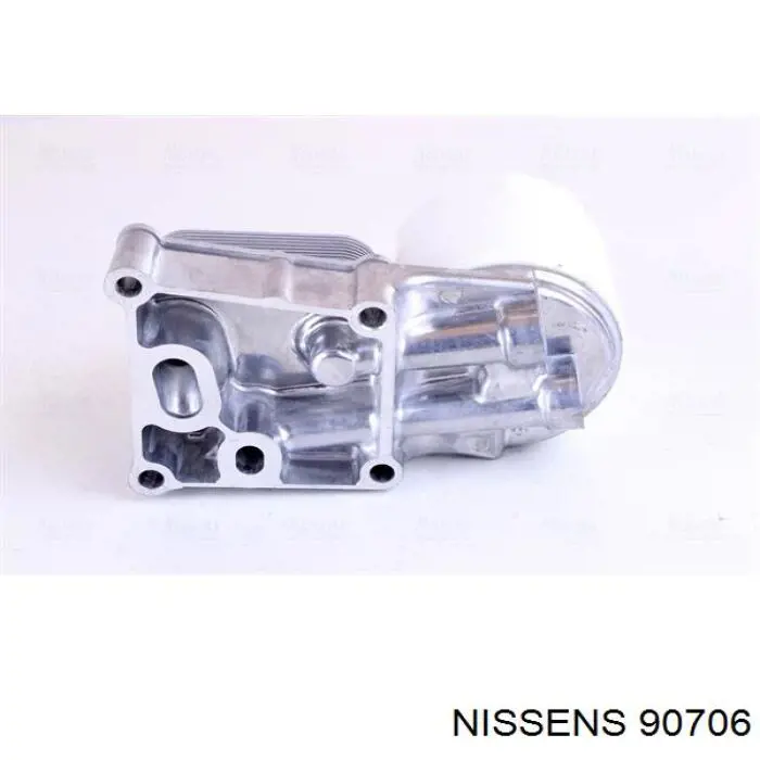 90706 Nissens радіатор масляний (холодильник, під фільтром)