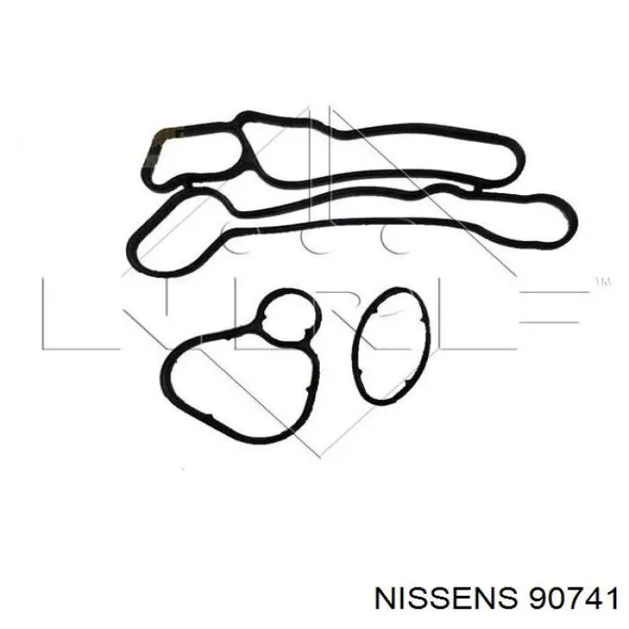 Купити 90741 Nissens Радіатор масляний