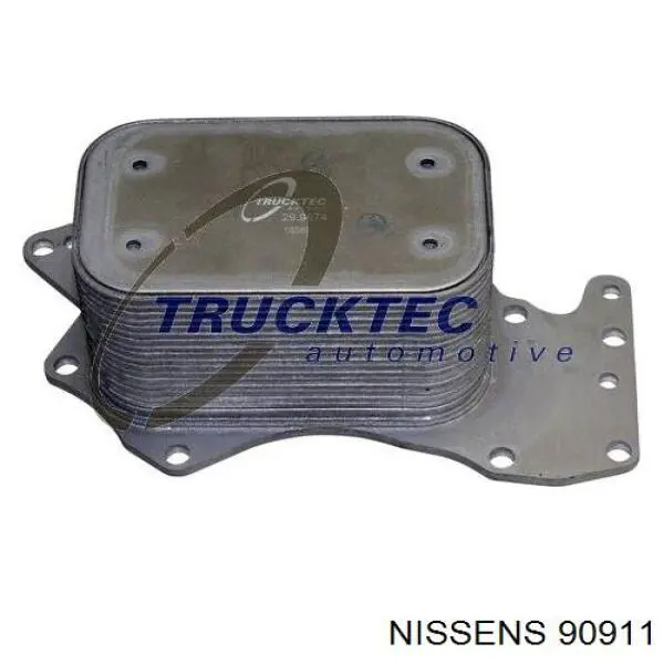 Радіатор масляний Nissens 90911 ціна, від 98.81 USD