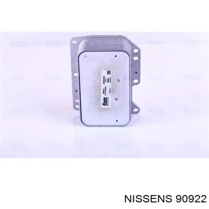 Радіатор масляний (холодильник), під фільтром Nissens 90922 ціна, від 87.00 USD
