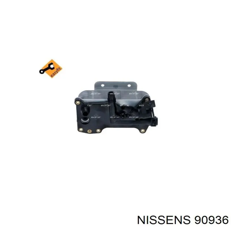 Радіатор охолодження, АКПП 90936 Nissens