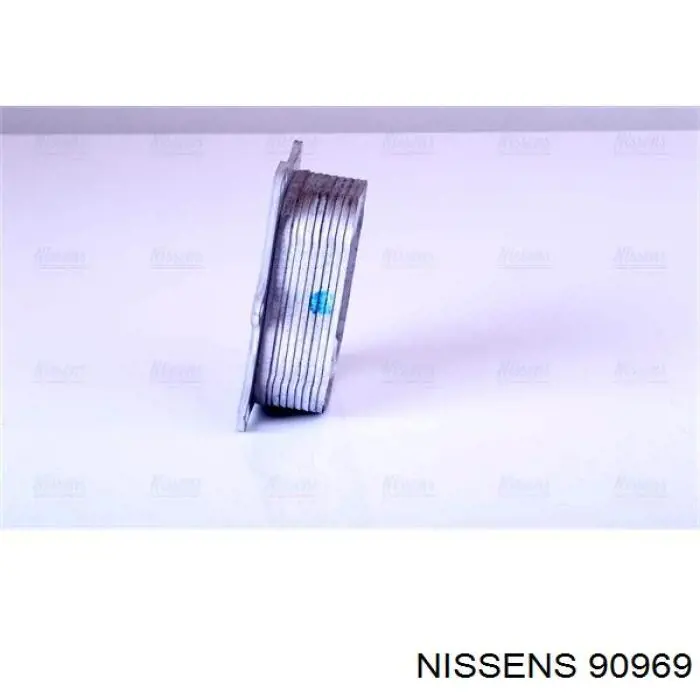 90969 Nissens радіатор масляний (холодильник, під фільтром)