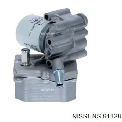 Радіатор масляний (холодильник), під фільтром Nissens 91128 ціна, від 54.80 USD