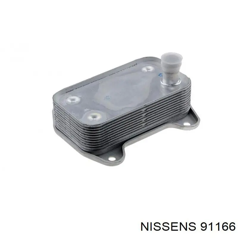 91166 Nissens радіатор масляний