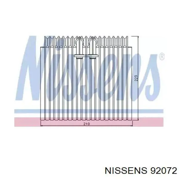 Охолоджувач повітря на Mitsubishi Pajero II Canvas Top V2W, V4W