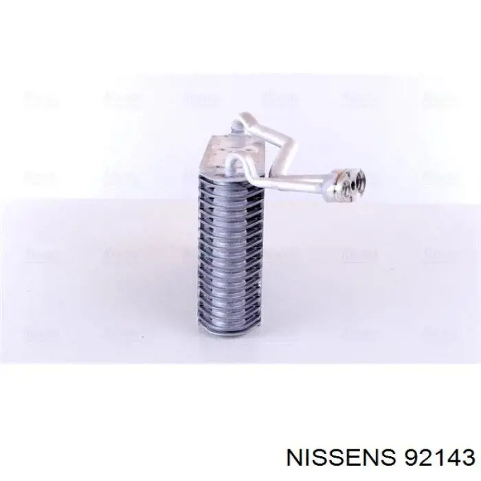 92143 Nissens радіатор кондиціонера салонний, випарник