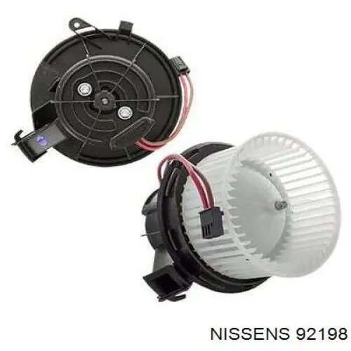 Випаровувач кондиціонера 92198 Nissens