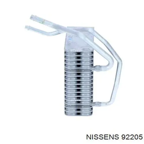 92205 Nissens радіатор кондиціонера салонний, випарник