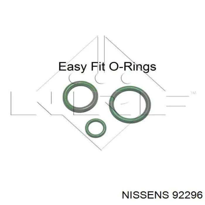 Випаровувач кондиціонера 92296 Nissens