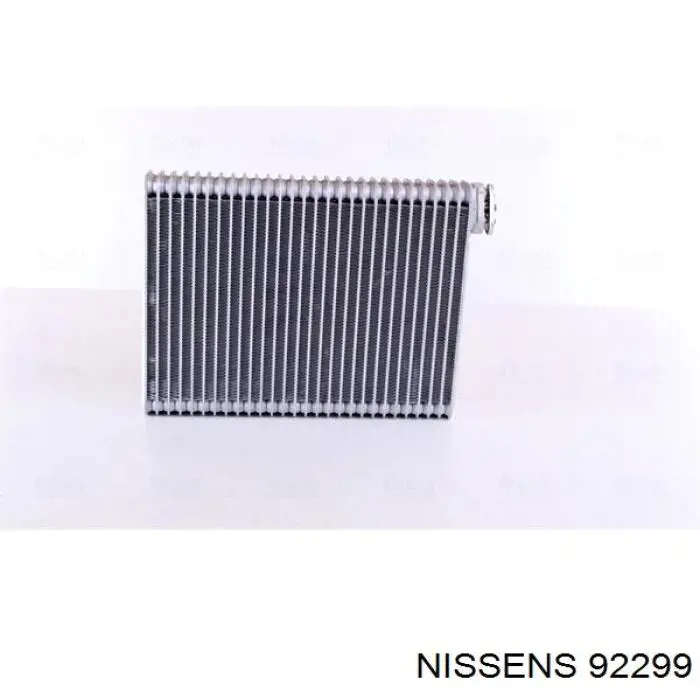 92299 Nissens радіатор кондиціонера салонний, випарник