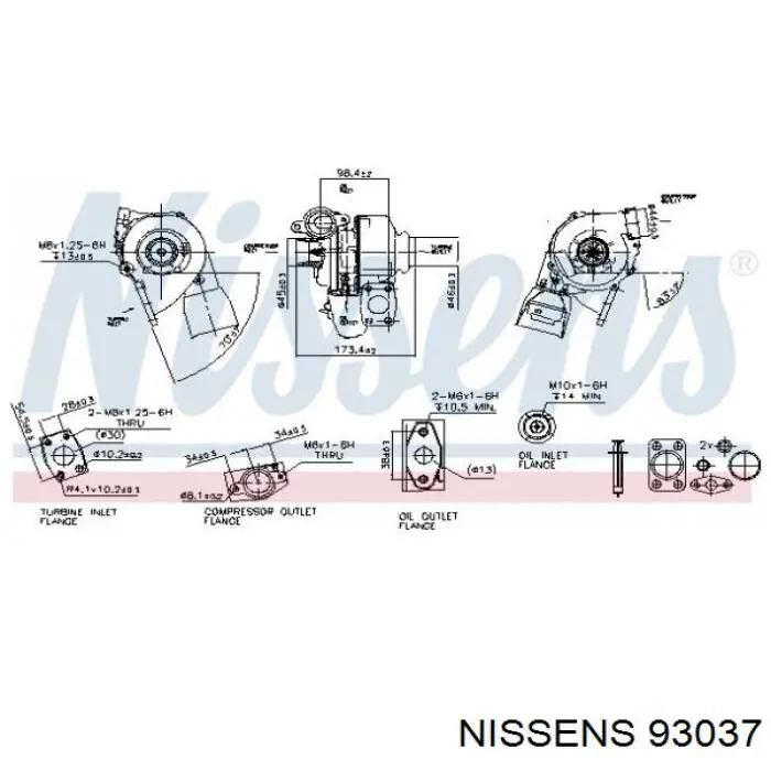 Купити TBM0015 Magneti Marelli Турбіна