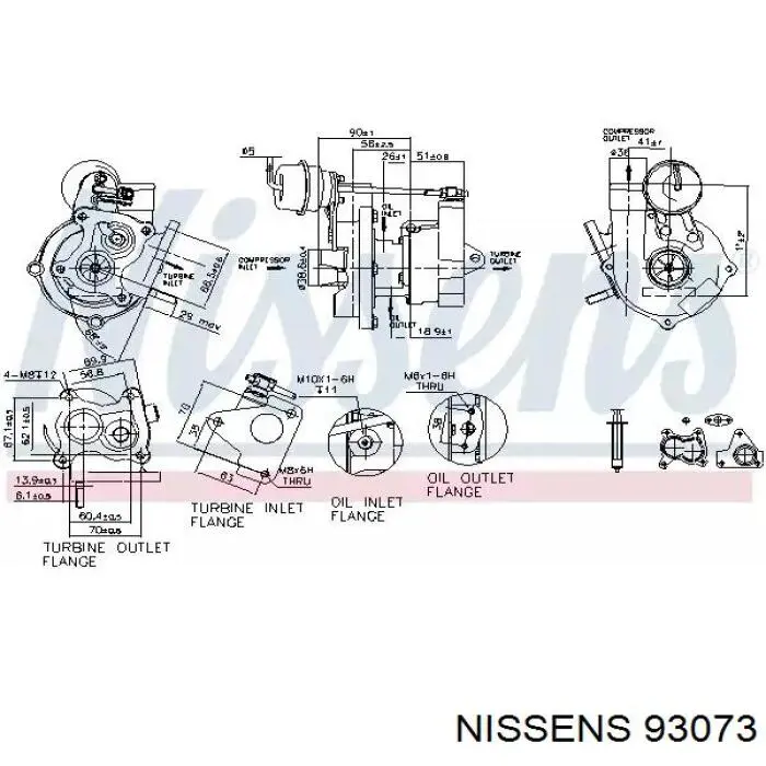 93073 Nissens турбіна