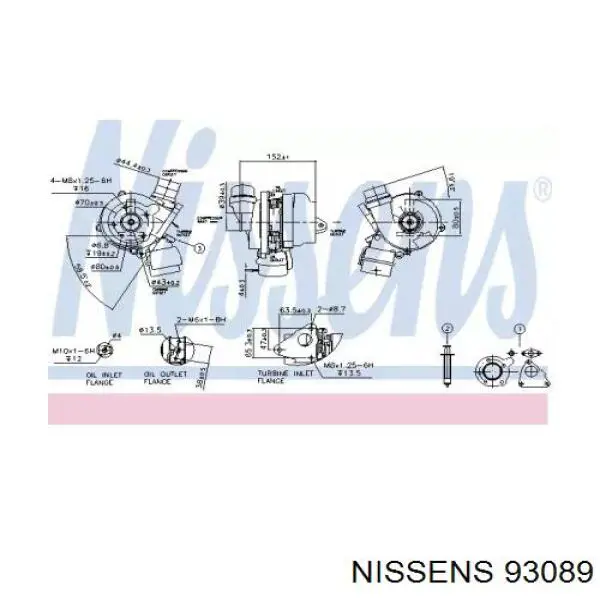 93089 Nissens турбіна