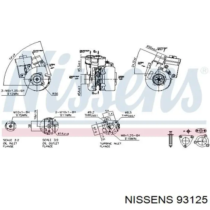 Купити TF035SL13608TURBO SL Turbo Турбіна