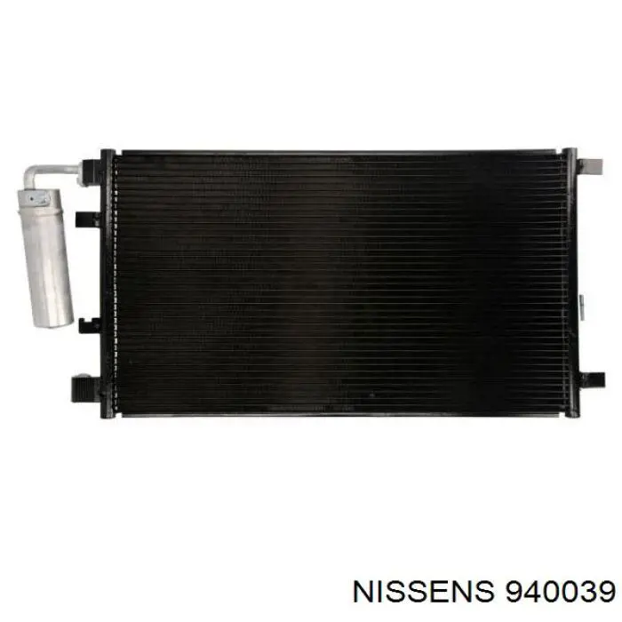 Радіатор кондиціонера 940039 Nissens