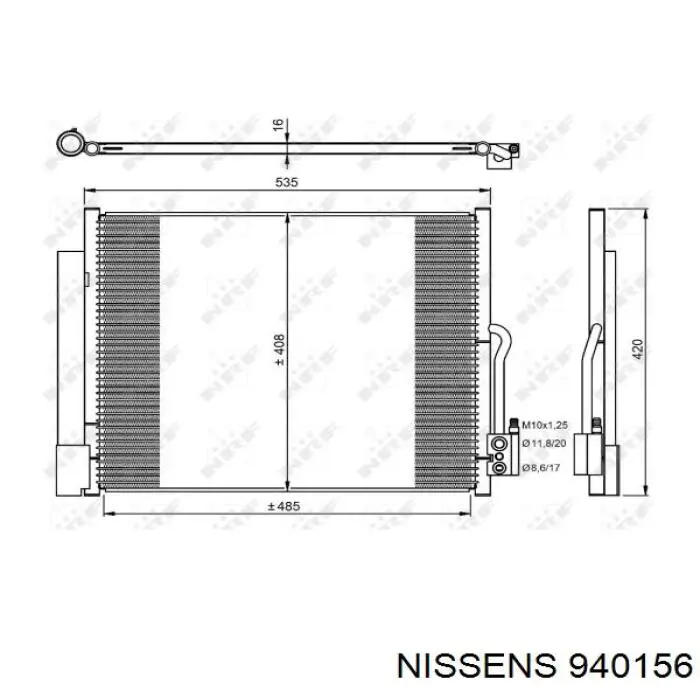 Купити AC830029 Maxgear Радіатор системи охолодження кондиціонера