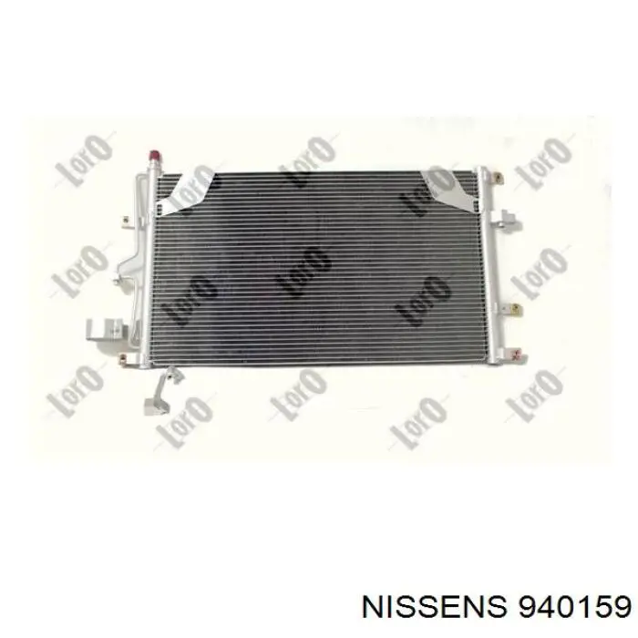 Радіатор кондиціонера 940159 Nissens