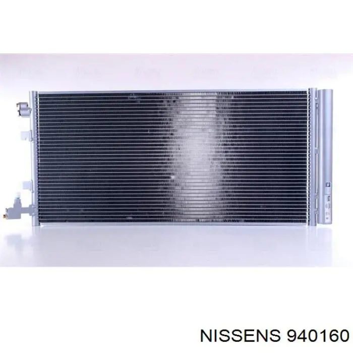 Радіатор кондиціонера 940160 Nissens