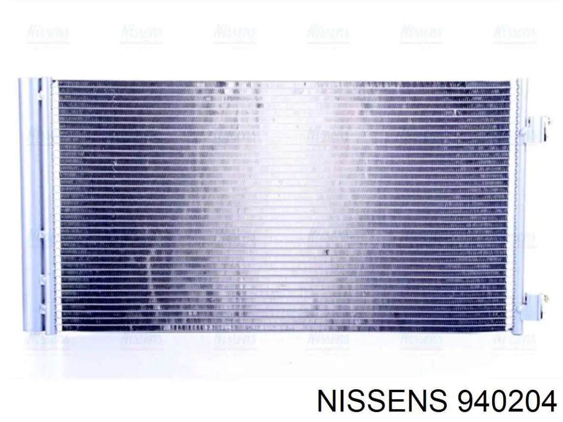 Радіатор кондиціонера 940204 Nissens