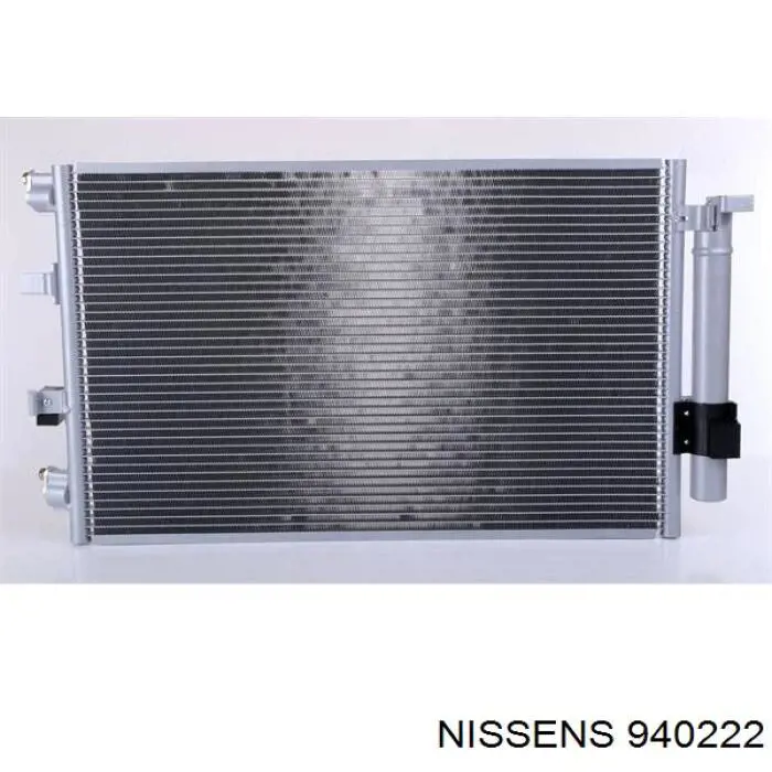 Радіатор кондиціонера 940222 Nissens