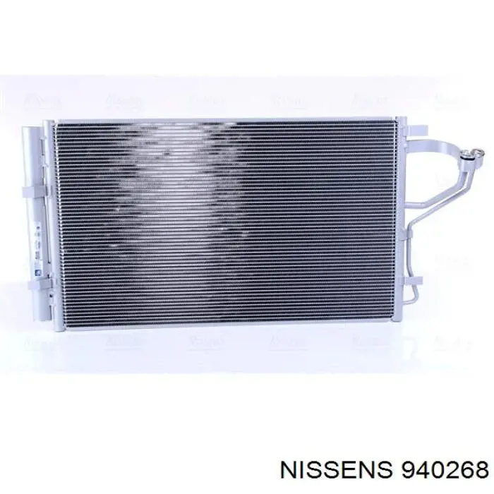 Конденсатор кондиціонера Nissens 940268 ціна, від 59.32 USD